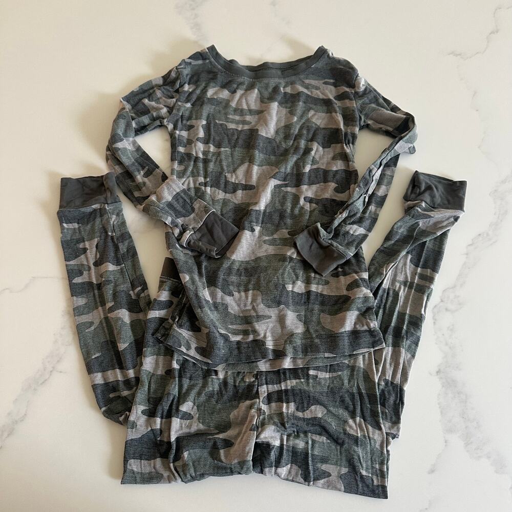 Little Sleepies Camo 2 piece Pajamas Size 4T